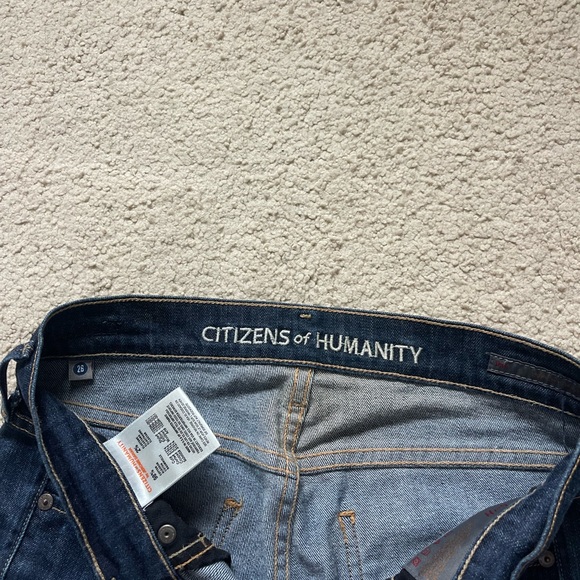 Citizens Of Humanity Dark Wash Petite Dita Boot Cut Jeans - Picture 3 of 7